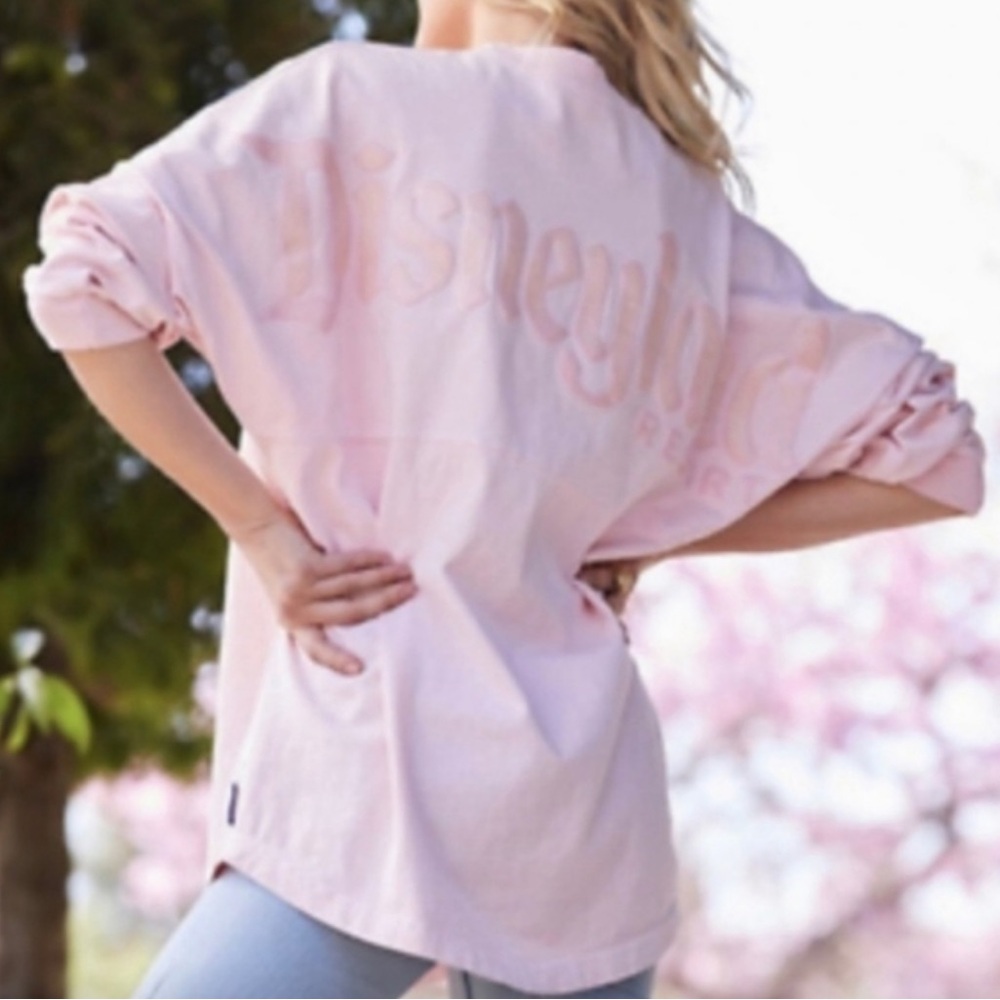 Disneyland baby pink spirit jersey